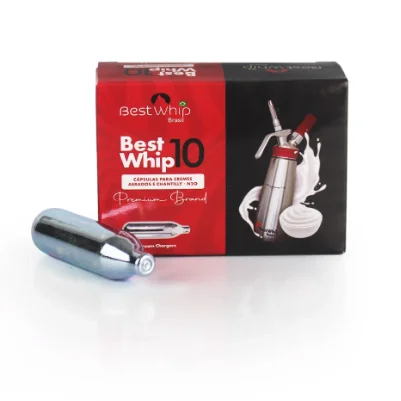 Kit Com 10 Cápsulas De Gás Para Chantilly N20 Best Whip — imagem 4