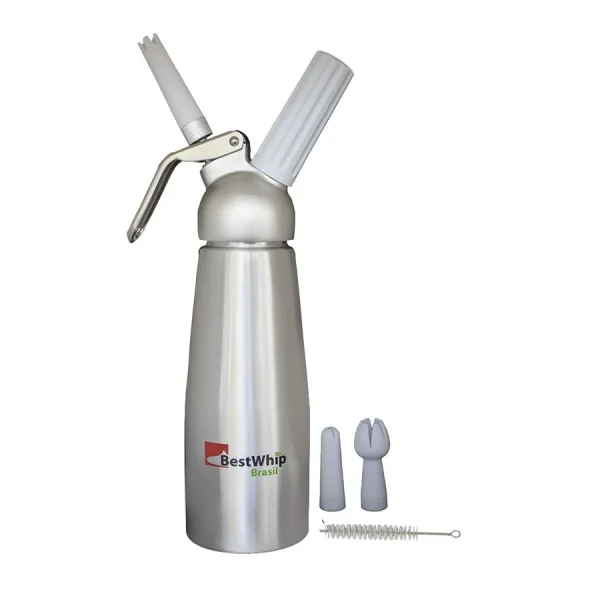 Garrafa Sifão de Chantilly BestWhip ALM 500ml – 100% Alumínio — imagem 2