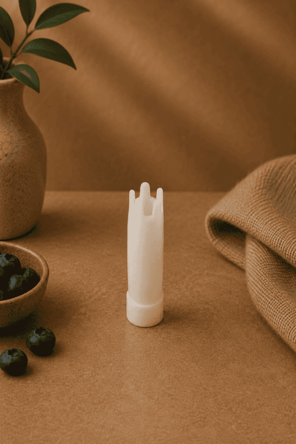 Bico Reto De Confeitar Plástico Resistente Para Cremes Lisos