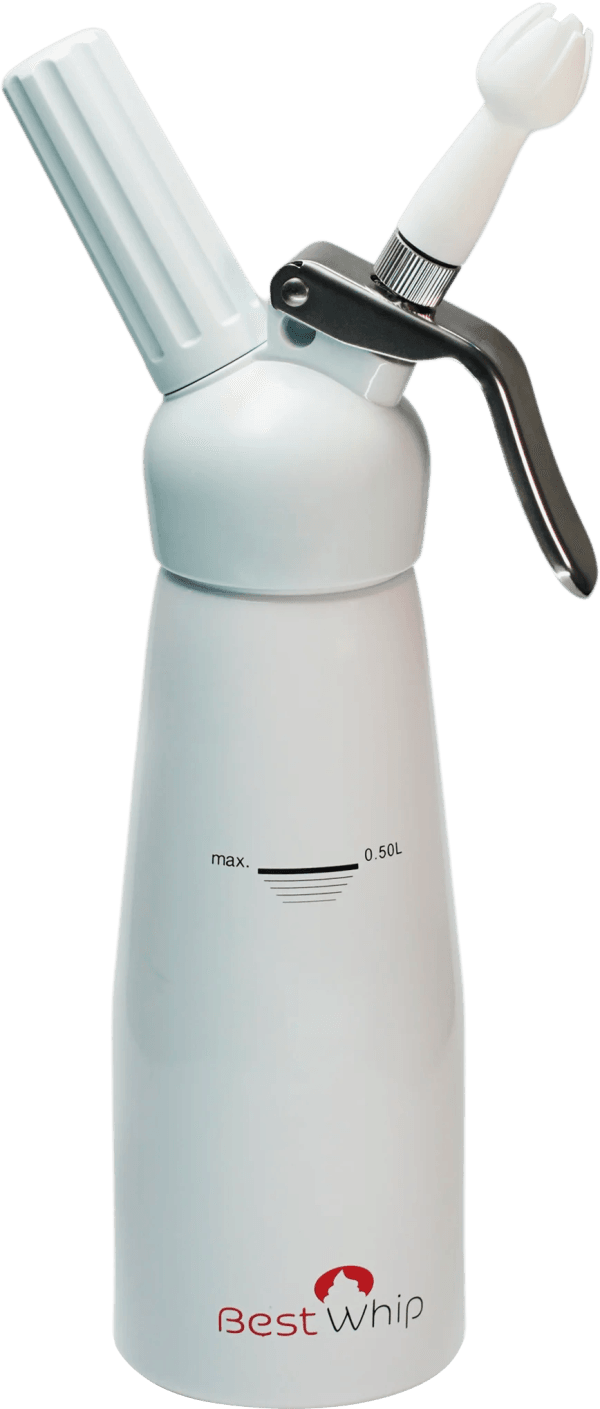 Garrafa para Chantilly 500ml Alp Branca Best Whip — imagem 4
