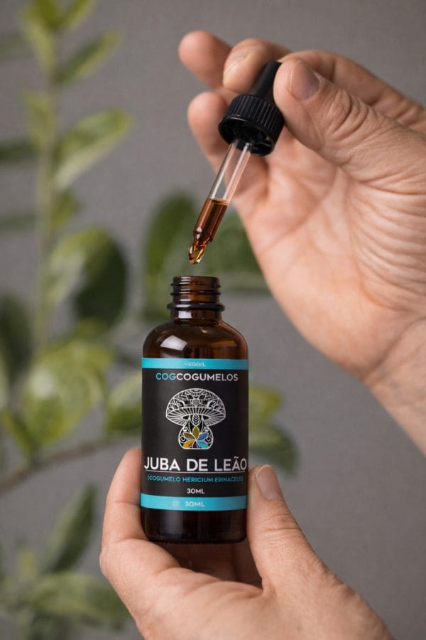 Extrato Juba de Leao COG Cogumelos 60ml Hericium Erinaceus — imagem 4