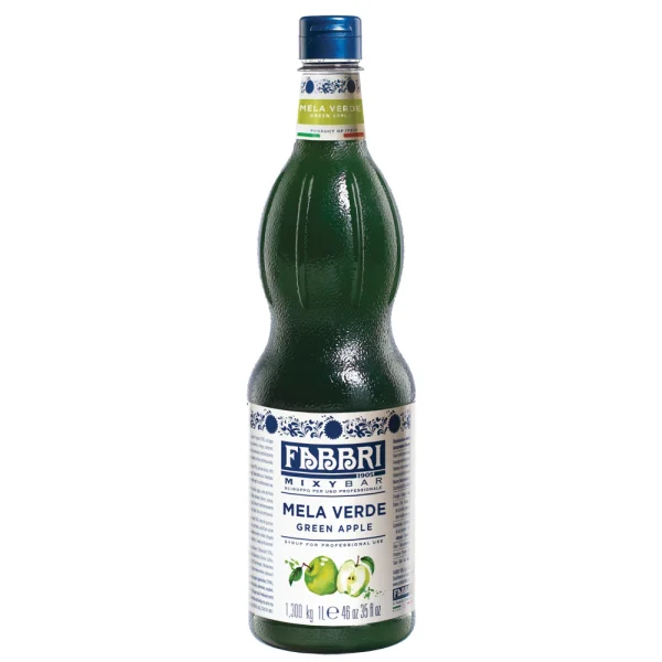 Xarope Fabbri Maçã Verde 1 Litro Mixybar Mela Verde Concentrado Profissional — imagem 5