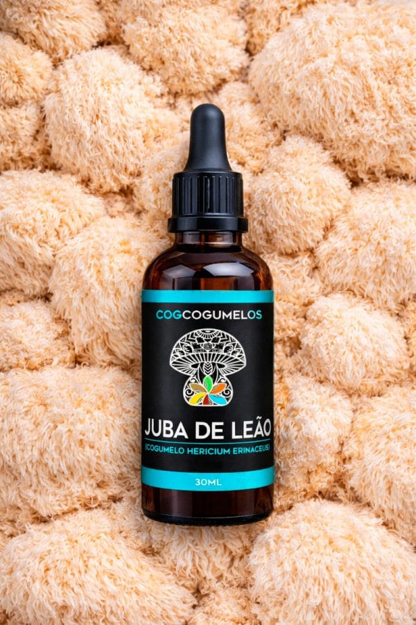 Extrato Juba de Leao COG Cogumelos 60ml Hericium Erinaceus — imagem 6