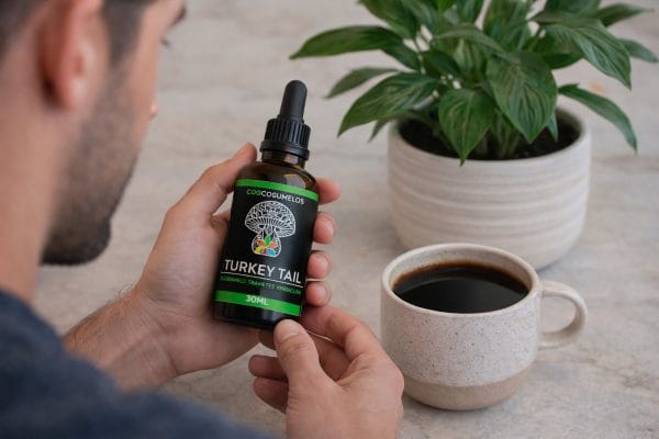 Extrato de Cogumelo Turkey Tail 60ml COG Cogumelos — imagem 2