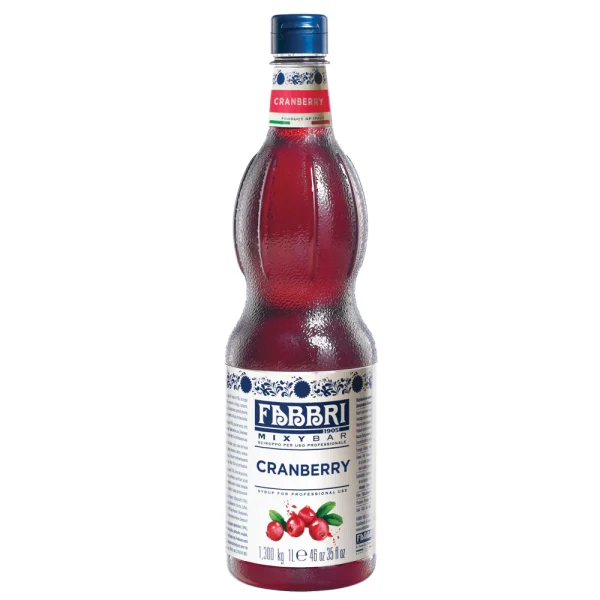 Xarope Fabbri Cranberry 1 Litro Mixybar Cranberry Concentrado Profissional — imagem 4