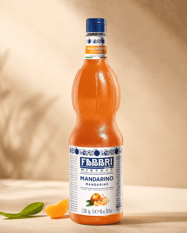 Xarope Fabbri Tangerina 1 Litro Mixybar Mandarino Concentrado Profissional