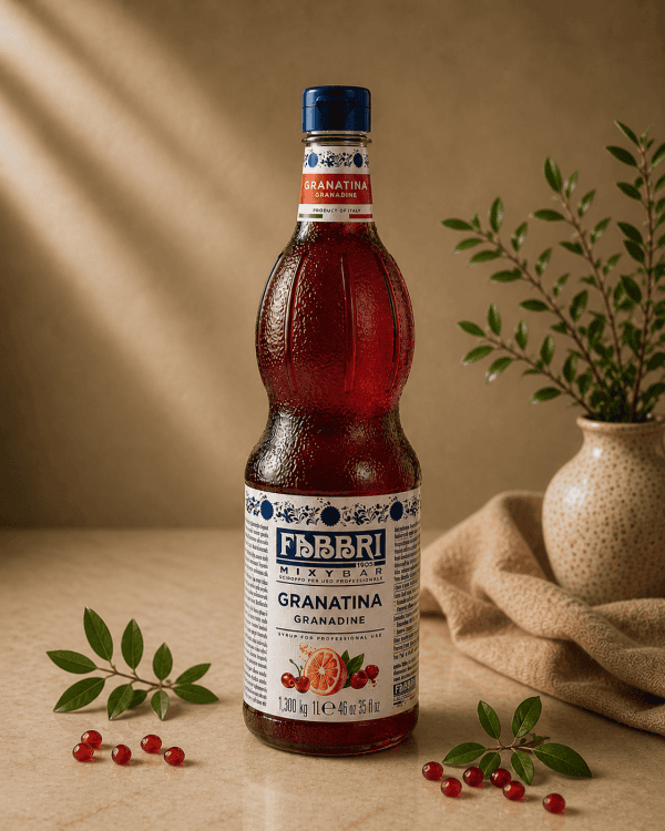 Xarope Fabbri Grenadine 1 Litro Mixybar Granatina Concentrado Profissional