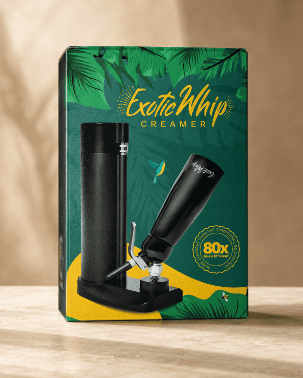Máquina de chantilly com Sifão - Garrafa 500ml Exotic Whip