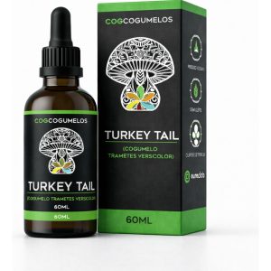 Extrato de Cogumelo Turkey Tail 60ml COG Cogumelos