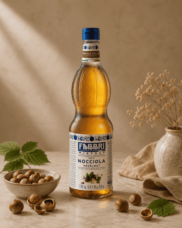 Xarope Fabbri Avelã 1 Litro Mixybar Nocciola Concentrado Profissional