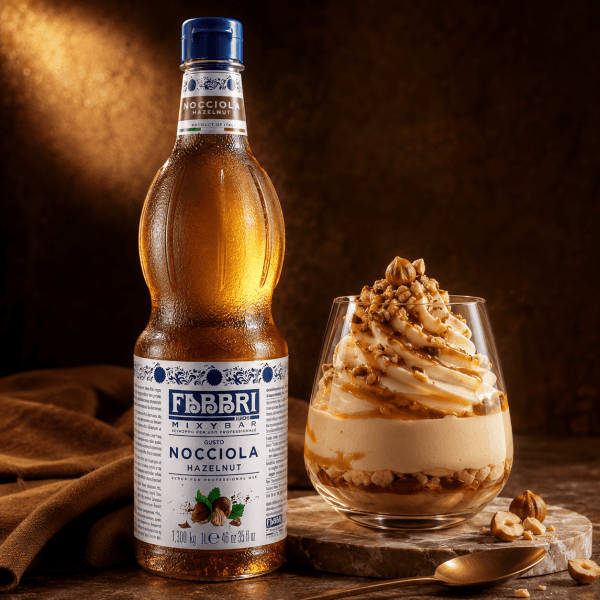 Xarope Fabbri Avelã 1 Litro Mixybar Nocciola Concentrado Profissional