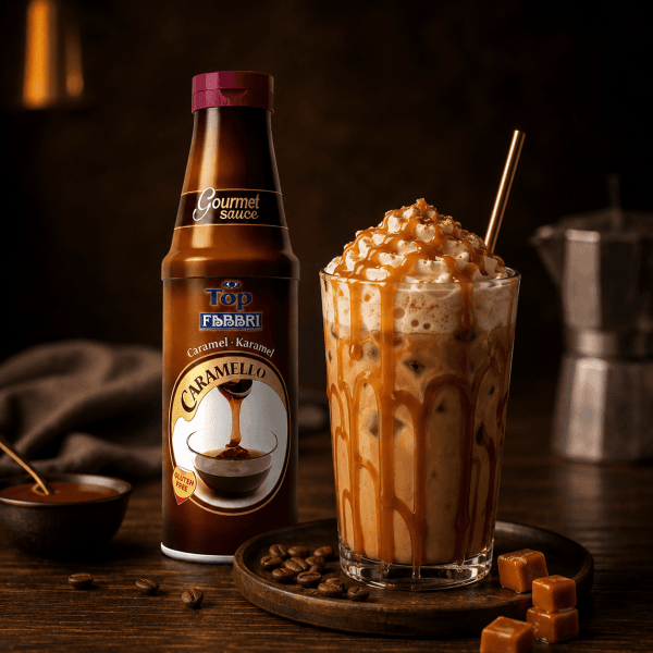 COBERTURA FABBRI DE CARAMELO 950gr Gourmet Sauce Caramello Fabbri