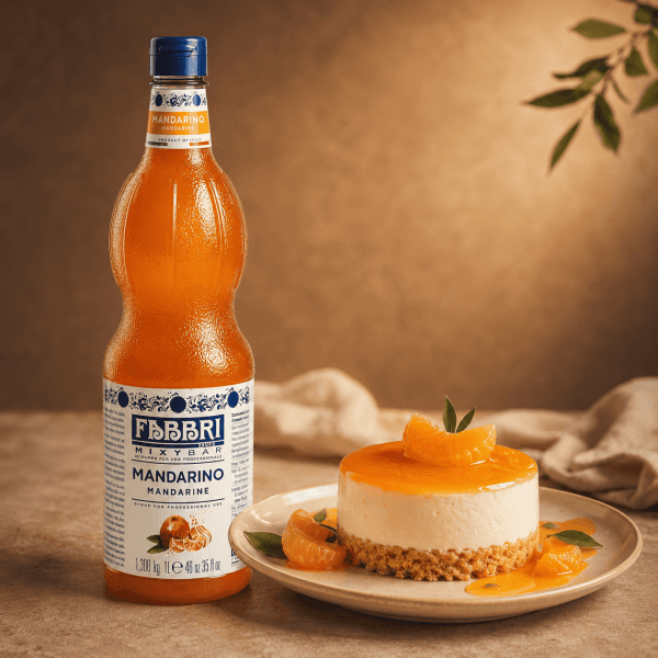 Xarope Fabbri Tangerina 1 Litro Mixybar Mandarino Concentrado Profissional