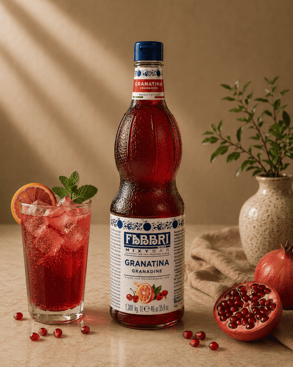 Xarope Fabbri Grenadine 1 Litro Mixybar Granatina Concentrado Profissional