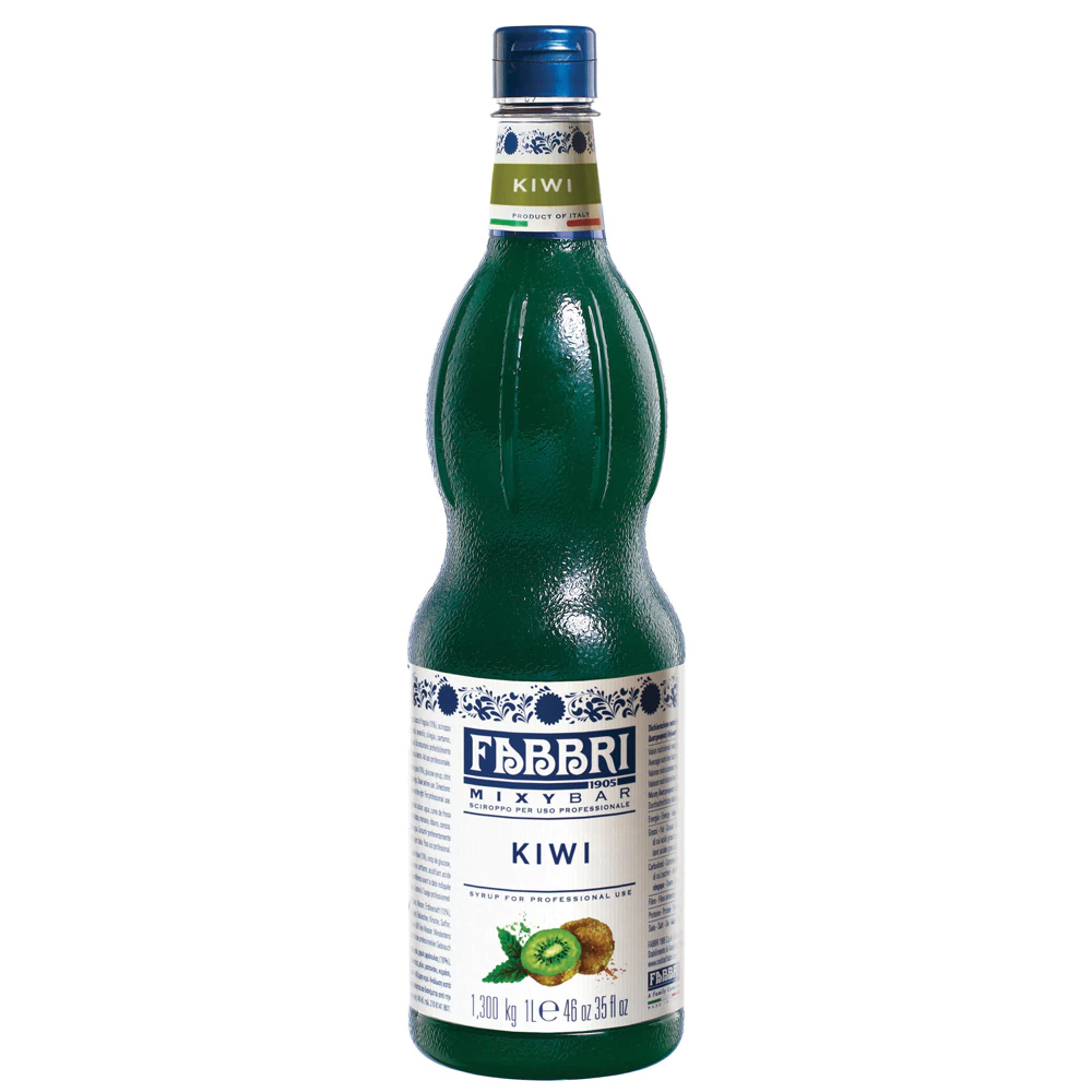 Xarope Fabbri Kiwi 1 Litro Mixybar Kiwi Concentrado Profissional
