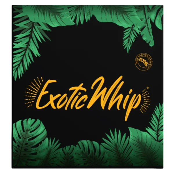 Exotic Whip – Caixa com 6 Cilindros de 670 g – Gás N2O para Chantilly — imagem 2