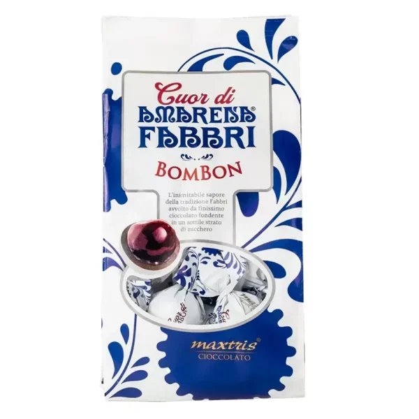 Bombons de Chocolate Recheados com Amarena 150 gr Coração de Amarena Bombon Cuor di Amarena Fabbri — imagem 5