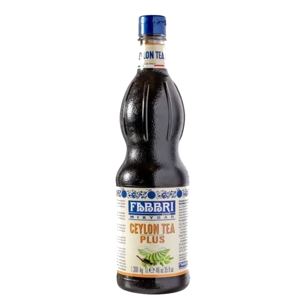 Xarope Fabbri Chá Preto 1 Litro Mixybar Ceylon Tea Plus Concentrado Profissional