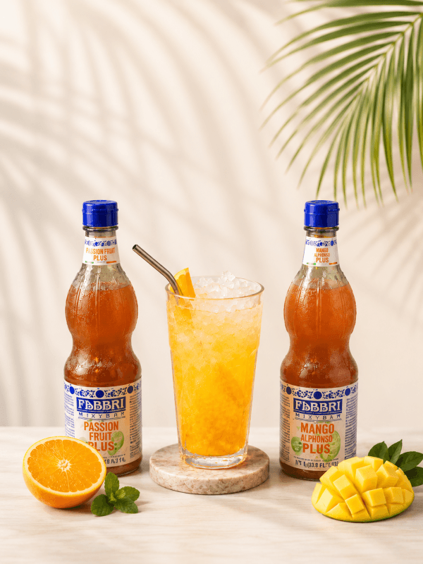 Receita de Drink Tropical com Manga e Maracujá