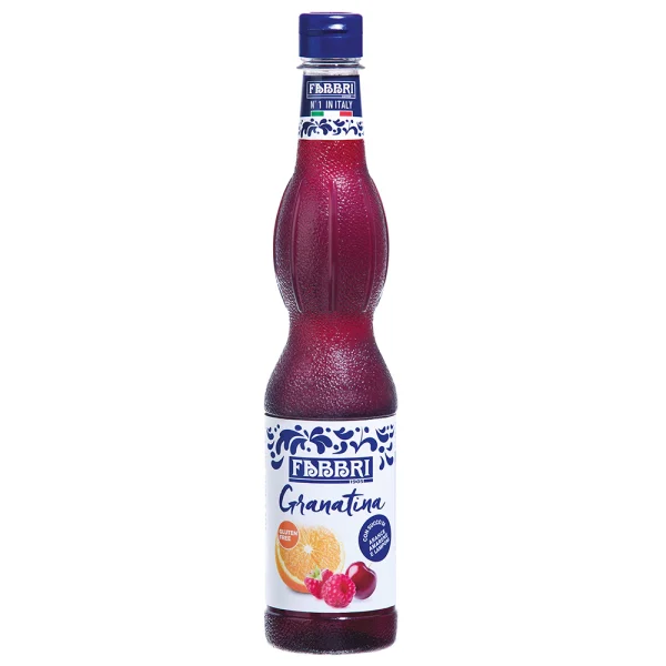 Xarope de Cranberry, Amarena e Laranja Fabbri 560 ml Sciroppo Granatina Concentrado Profissional