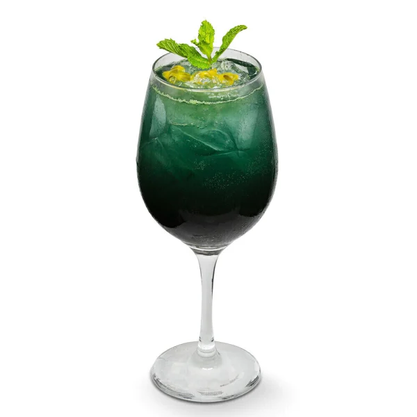 Drink com Xarope Fabbri Menta Sem Açúcar 560 ml Sciroppo Menta Zero Concentrado Profissional