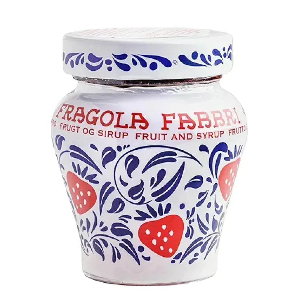 Morangos silvestres italianos em calda 230 gr Fragola Fabbri