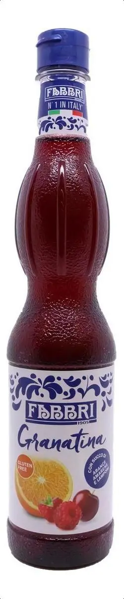 Xarope Fabbri Grenadine 560 ml Mixybar Granatina Concentrado Profissional