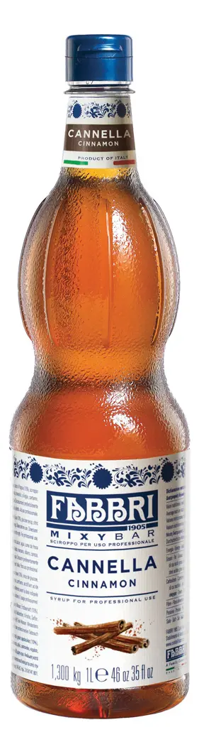 Xarope Fabbri Canela 1 Litro Mixybar Canela Concentrado Profissional