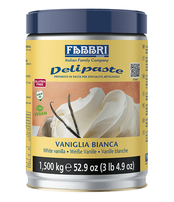 Fabbri BAUNILHA BRANCA COM FAVA DE BAUNILHA 1,5 kg