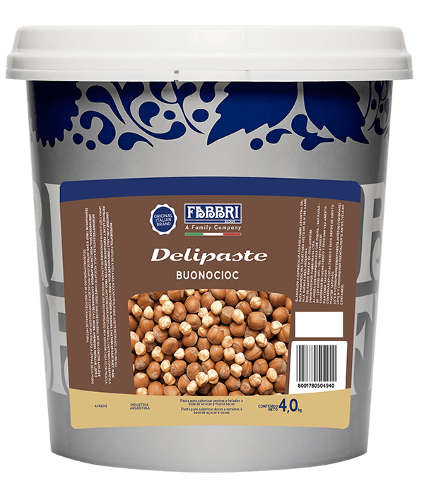 Fabbri BUONOCIOC AVELÃ AO LEITE 4,0 kg