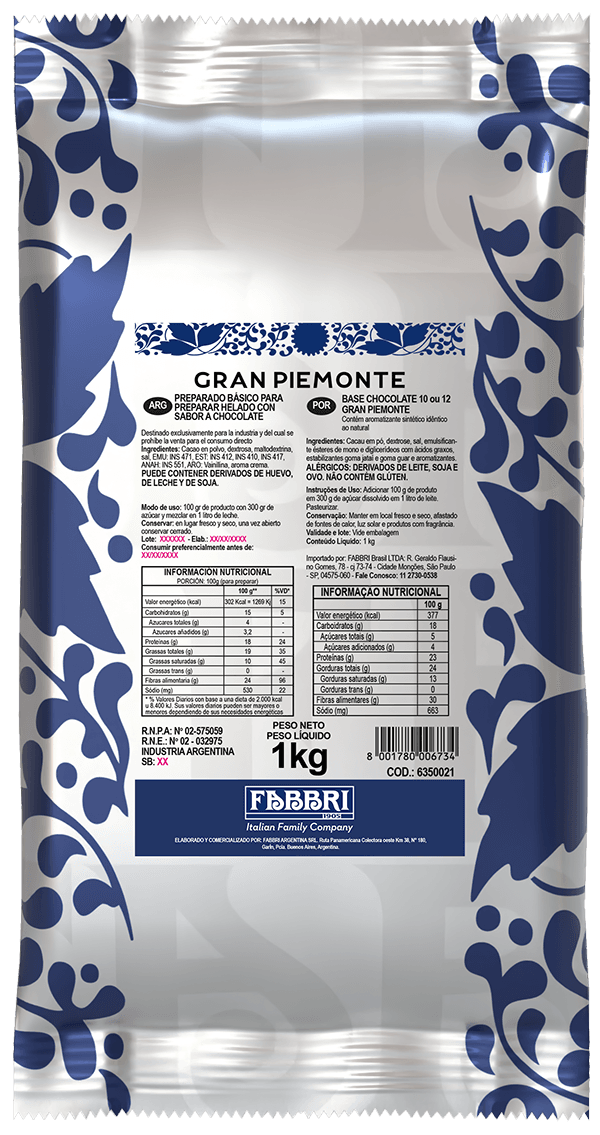 Fabbri GRAN PIEMONTE 1 kg