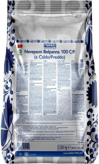 Fabbri NEVEPANN BELPANNA 100 C/F 2,5 kg