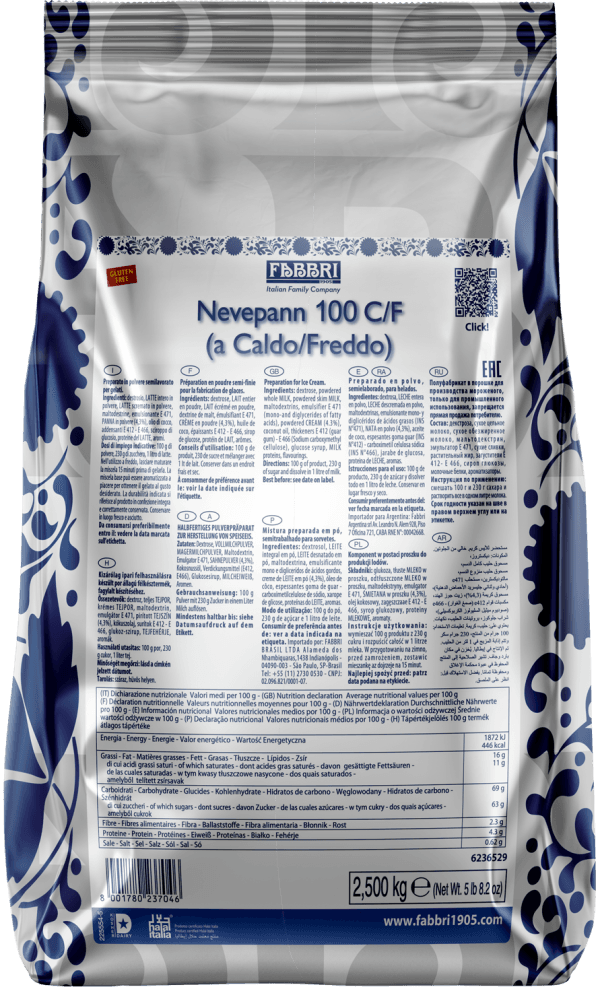 Fabbri NEVEPANN 100 C/F 2,5 kg