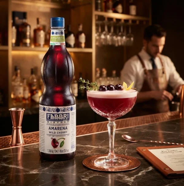 Fornecedor de Xarope Fabbri Cerejas Silvestres para Drinks e Coquetéis Frutados