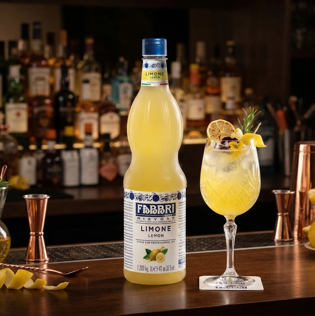 Xarope de Limão Siciliano Fabbri: Aplicação Profissional em Drinks