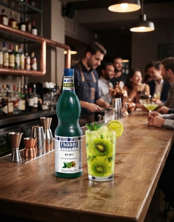 Spritz de Kiwi em Escala: Como Empresas Podem Trabalhar com Xarope Fabbri Kiwi