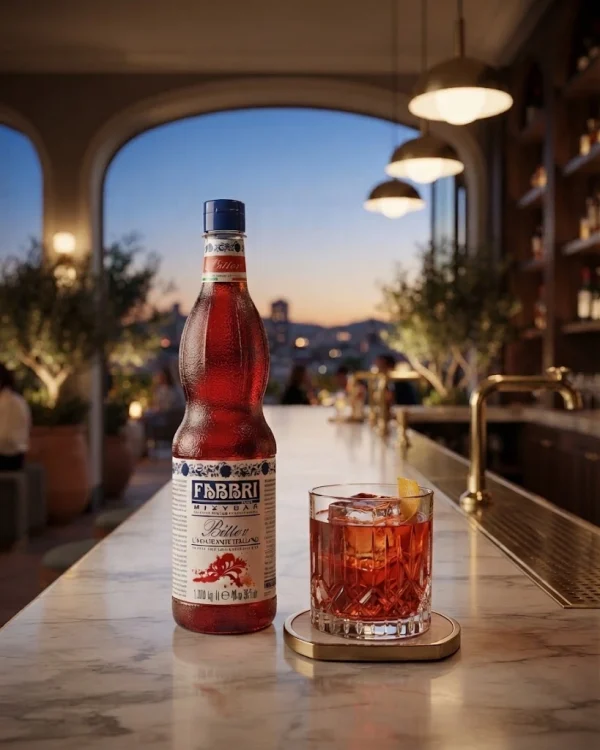 Xarope Fabbri Bitter no Negroni: Solução para Cardápios de Bares e Hotéis