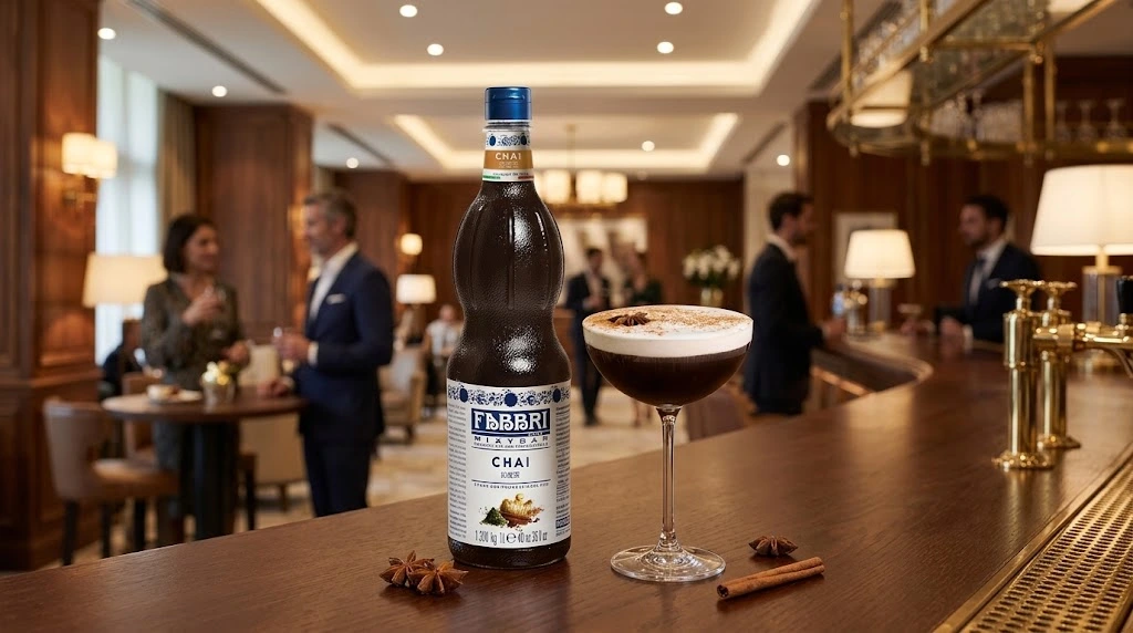 Xarope Fabbri Chai no Espresso Martini: Diferencial para Cardápios