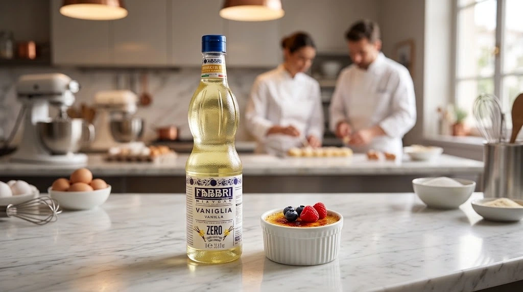 Crème Brûlée com Xarope Fabbri Baunilha Zero Açúcar: Sabor e Sofisticação