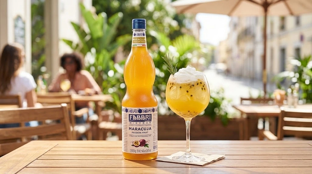 Gin Tônica de Maracujá: Como Valorizar Cardápios com Xarope Fabbri