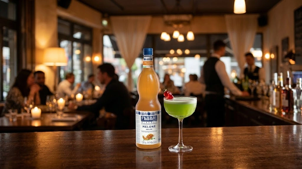 Midori Sour com Xarope Fabbri: Aplicação em Cardápios