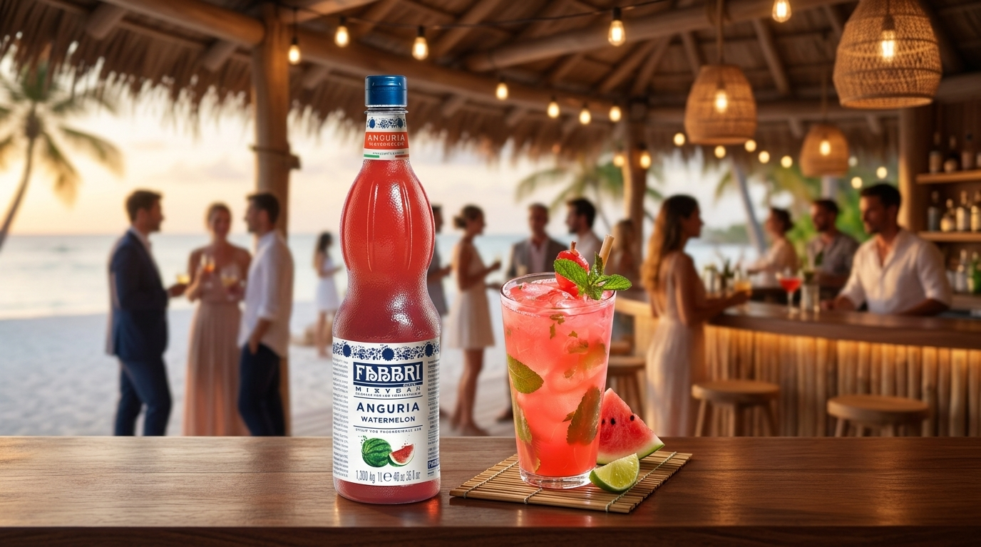 Watermelon Mojito com Xarope Fabbri Melancia: Diferencial para Cardápios